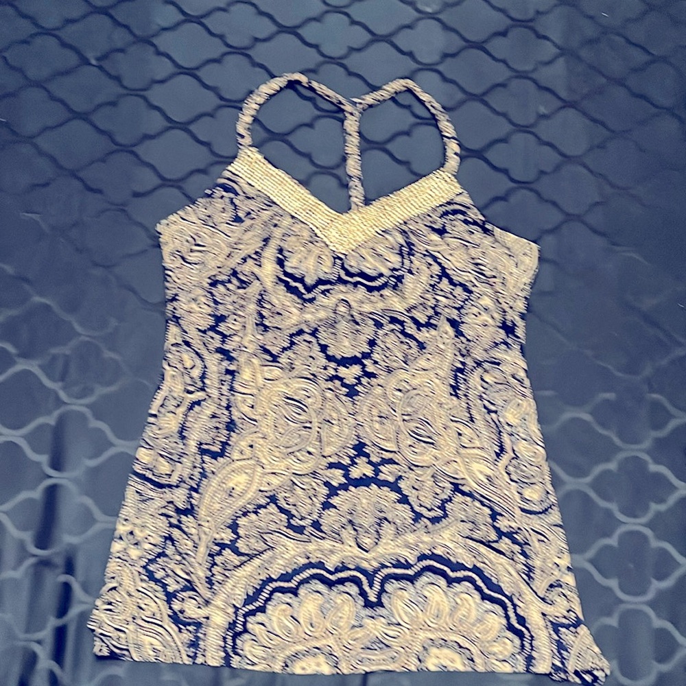 INC rhinestone top